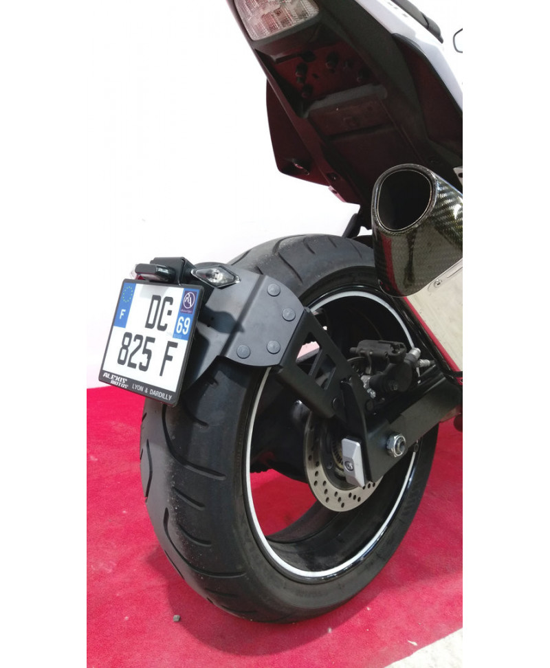 Kennzeichenhalterung für Motorradkotflügel Für SU-ZU-KI GSX1300R GSR 600  GSR750 GSXR 600/750 SV Motorrad Nummernschild Rahmen Halterung Tag Halter  L.E.D Licht (Color : Schwarz) : : Auto & Motorrad