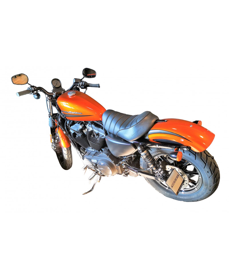 Paul yaffe- Support de plaque d'immatriculation avec feu à LED -  Harley-Davidson Softail Fat Bob à partir de 2018 - Noir-  20301449-FPF-M8FB-LB-SB – Kustom Store Motorcycles