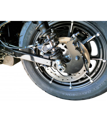 Sportster Y V Rod. Soporte de montaje lateral para Harley Davidson Dyna 