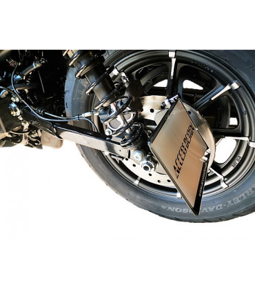 Support de Plaque Moto ACCESS DESIGN latéral Harley Davidson Fat