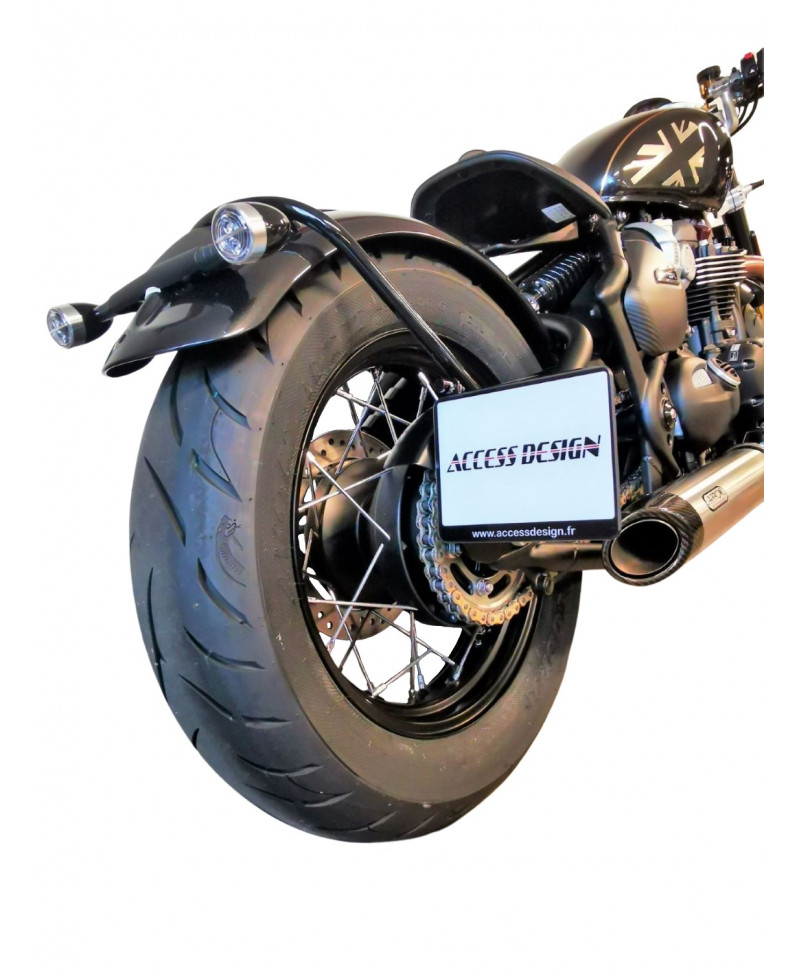 Porte-Plaque Latéral pour motos Triumph