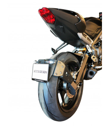 Support de Plaque Moto ACCESS DESIGN déporté Triumph Street Triple 800 -  SPLRT001 - Equipement Motard